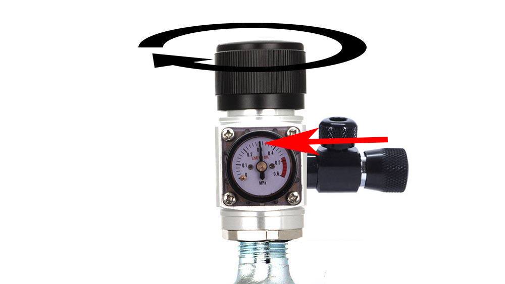 Increase the output pressure from the regulator