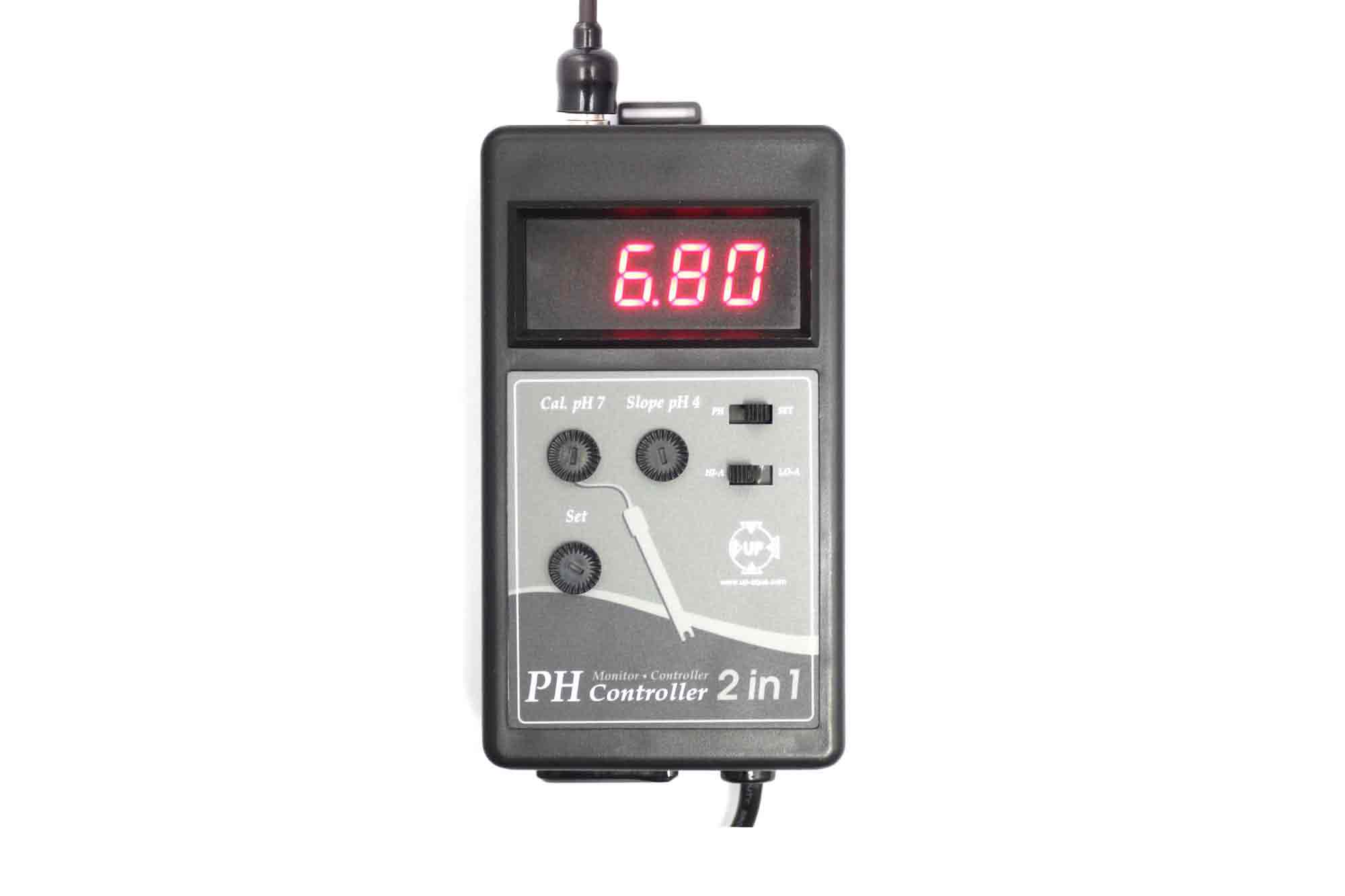 pH controller installationen er fuldført