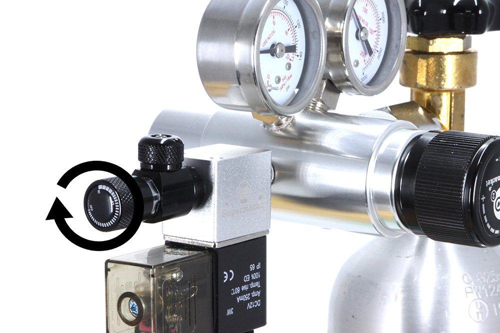 Luk Pisco-ventilens flowregulator