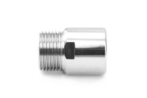 Set fra siden af ​​Paintball CGA 320 cylinder adapter
