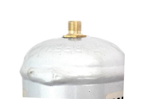 Foto af ventil til engangs-CO2-cylinder