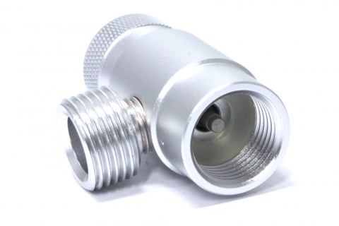 Visning af indvendigt gevind på avanceret SodaStream-adapter til Australien og New Zealand