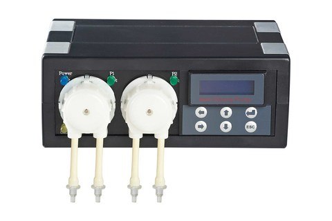 Akvariumgødningsdoseringspumpe 2 udløb