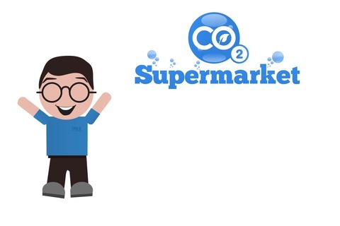 Foto af generisk gavekort fra CO2 Supermarket