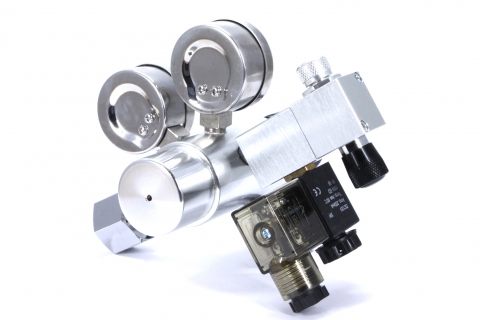 Ultimate-Pro Dual Stage CO2 Regulator og Solenoid