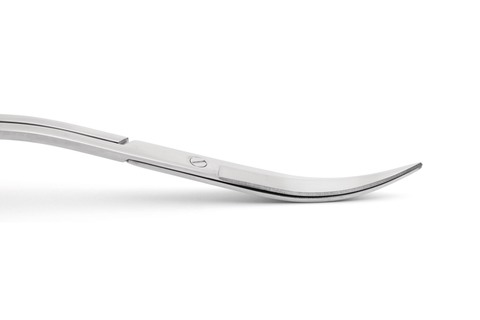 Foto, der viser bølgebladene af bølge-stil saks