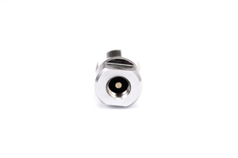 Foto af tætning i engangs CO2-adapter