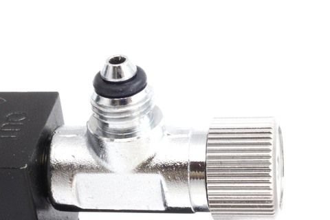 Billede af lille o-ring fastgjort til nåleventil